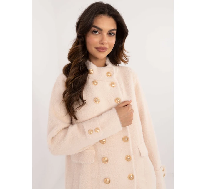 Płaszcz MBM PL model 20535884 jasny beżowy - FPrice