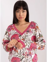 Halenka RV BZ model 21127154 bílé a červené - FPrice Halenka RV BZ model 21127154 bílé a červené - FPrice