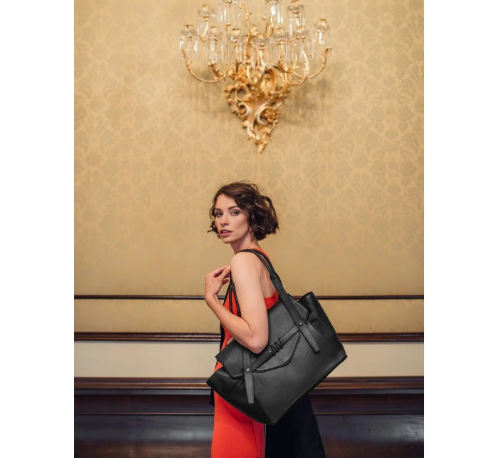 Dámská kabelka z kolekce LAB Vuch Eliora - Noir