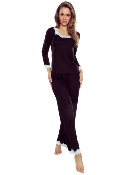 Dámské pyžamo model 20237577 černé - Eldar