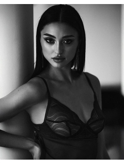 Dámská košilka Blue tm. modrá  model 22022592 - Obsessive
