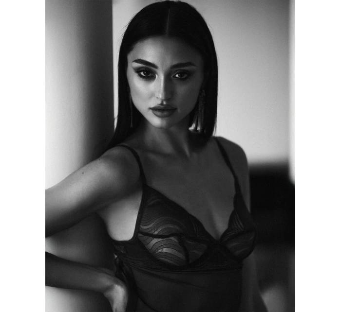 Dámská košilka Blue tm. modrá  model 22022592 - Obsessive