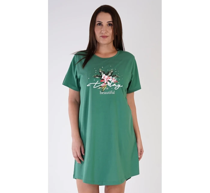 Dámská noční košile s krátkým rukávem Today is bautiful