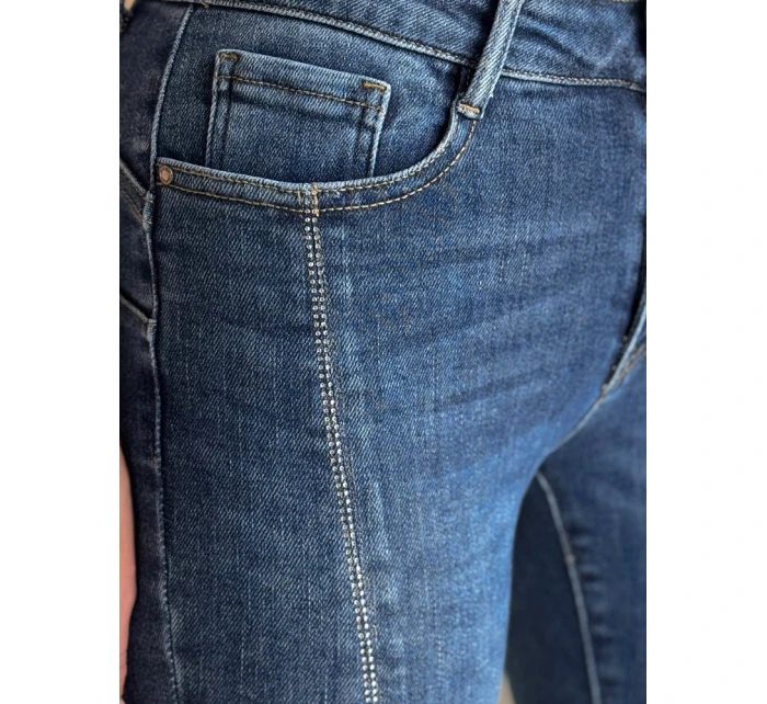 Dámské džínové kalhoty do  modré Dstreet model 21985415 - FashionStreet