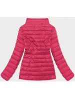 Lehká růžová dámská prošívaná bunda model 17050593 - J.STYLE