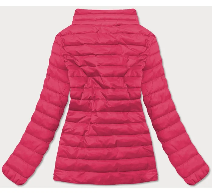 Lehká růžová dámská prošívaná bunda model 17050593 - J.STYLE