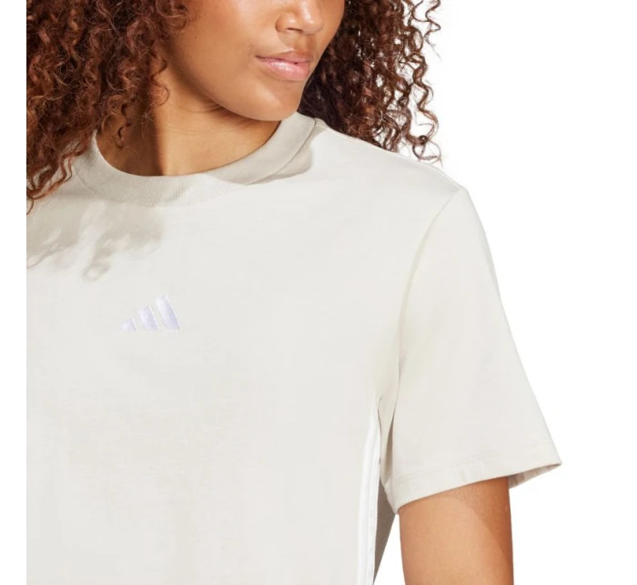 Tričko adidas Essentials 3-Stripes Cotton W JE1237