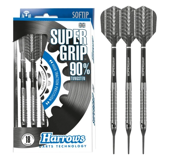 Šipky Supergrip 90% Softip model 21136920 - Harrows Šipky Supergrip 90% Softip model 21136920 - Harrows