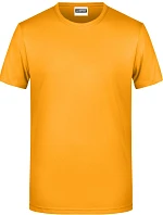 Daiber 8008 Pánské tričko z bio bavlny 02.8008 gold yellow