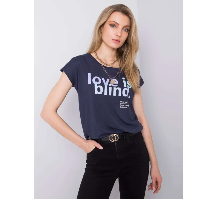 Tričko D1552Z02042A námořnická modrá