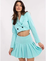 Spódnica DHJ SD model 22266556 mietowy - FPrice Spódnica DHJ SD model 22266556 mietowy - FPrice