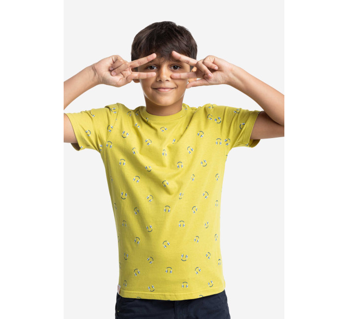 Volcano Regular T-Shirt T-Pattern Junior B02413-S22 Lime