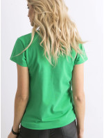 Broskvově zelené tričko