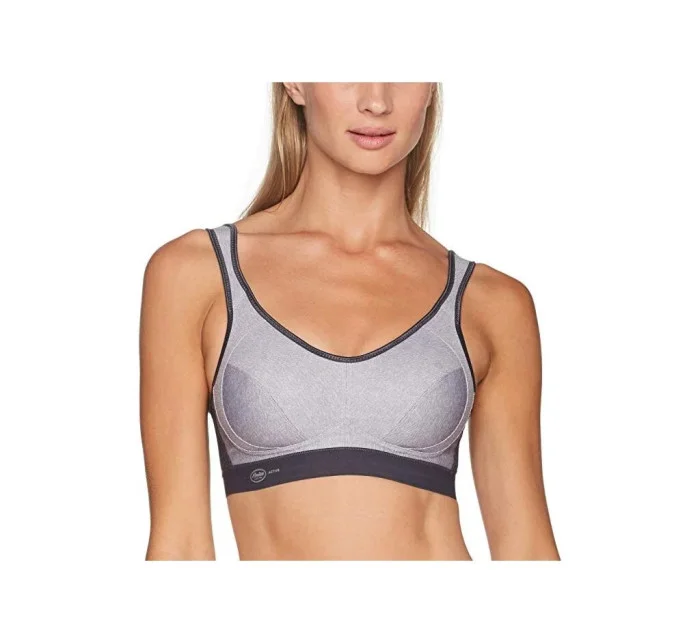 Sportovní podprsenka Extreme Control model 18991006 254 Šedá - Anita Sportovní podprsenka Extreme Control model 18991006 254 Šedá - Anita