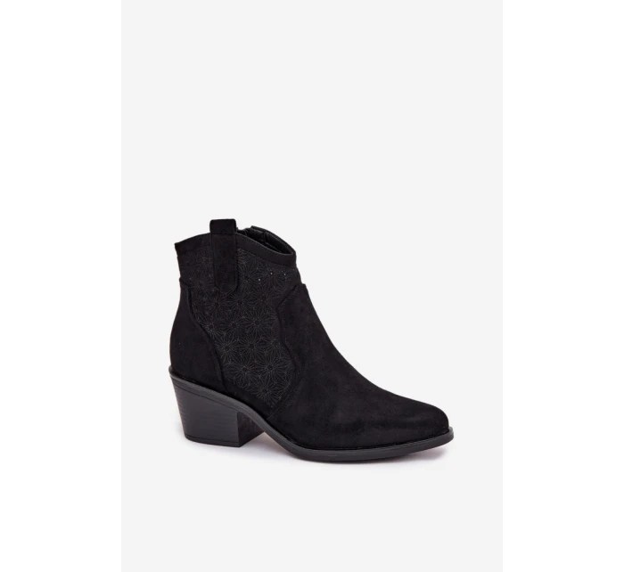 Boty na podpatku  model 224621 Step in style