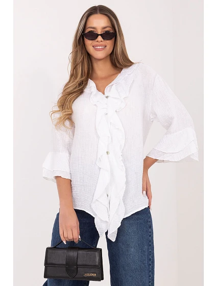 Košile s dlouhým rukávem  model 226240 Italy Moda