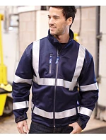 09 HiVis softshellová bunda hi vis yellow model 22501939 - Yoko