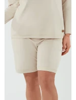 Italská móda Madri krep barva: béžová Italská móda Madri krep barva: béžová