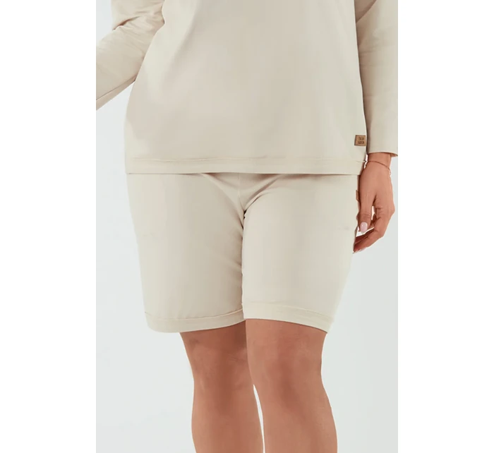 Italská móda Madri krep barva: béžová Italská móda Madri krep barva: béžová