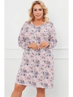 Italian Fashion Toliana long barva:print/pink Italian Fashion Toliana long barva:print/pink