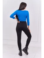 Body s potiskem pistole chrpově modré barvy