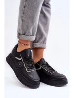 Dámské Sportovní Tenisky Big Star model 21634285 Černé - Big Star Shoes Dámské Sportovní Tenisky Big Star model 21634285 Černé - Big Star Shoes