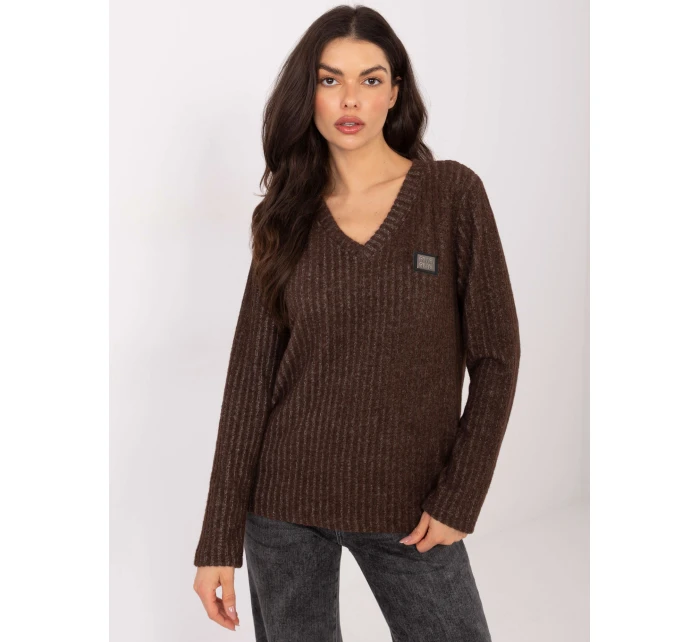 Sweter RV SW model 21789123 brązowy - FPrice