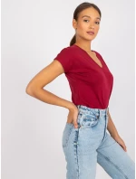 Tričko RV TS 4832.16P kaštanová