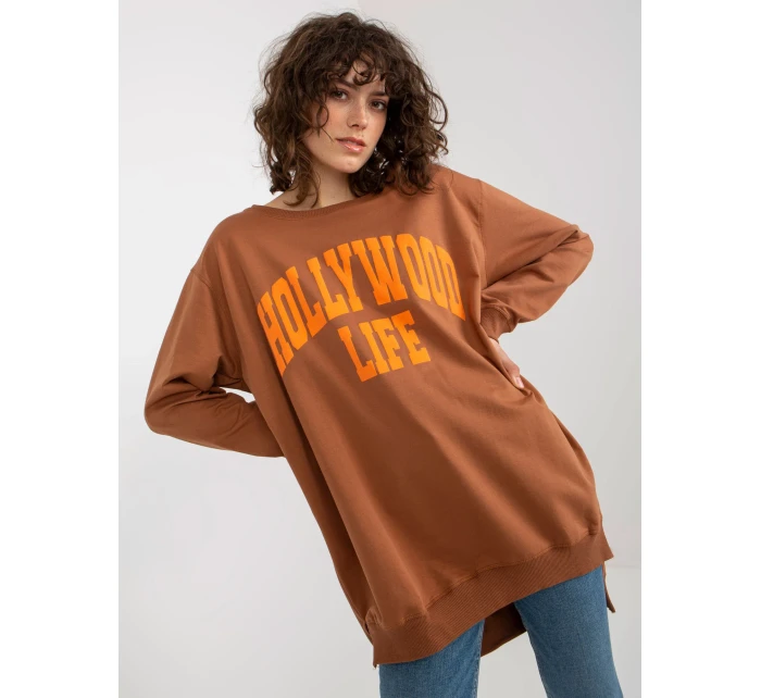 Mikina VI BL 3102.01P světle hnědá