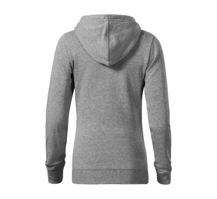 Break mikina dámská tmavě šedý melír