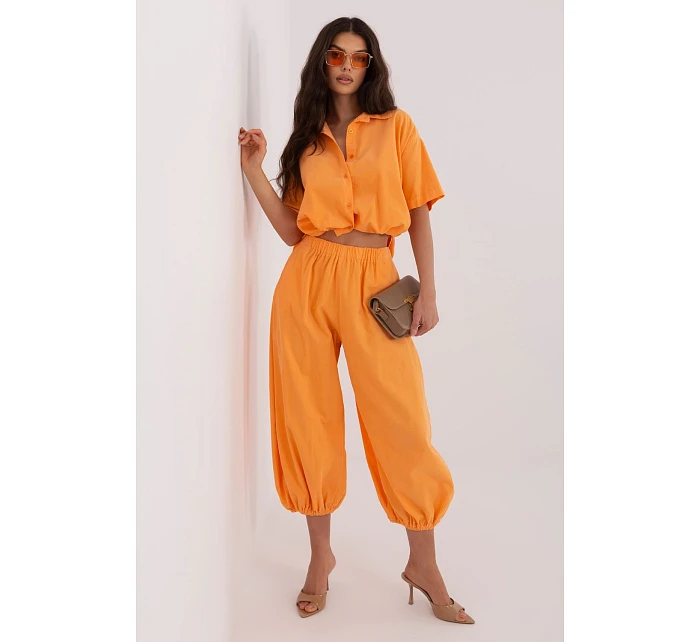 Kordové kalhoty model 226228 Italy Moda