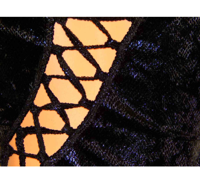 šaty s  a šněrováním na zádech Černé model 18905159 - OEM