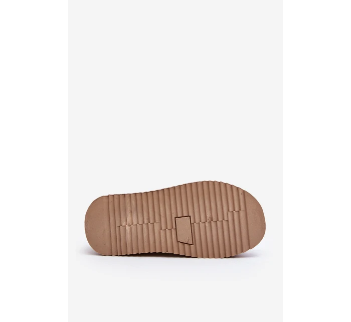 Dámské Sněhule Na Podrážce Beige model 21645981 - Boto Dámské Sněhule Na Podrážce Beige model 21645981 - Boto