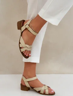 Sandály na podpatku  model 210706 Step in style