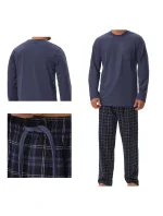 Pánské pyžamo light blue model 20716429 - Henderson Pánské pyžamo light blue model 20716429 - Henderson