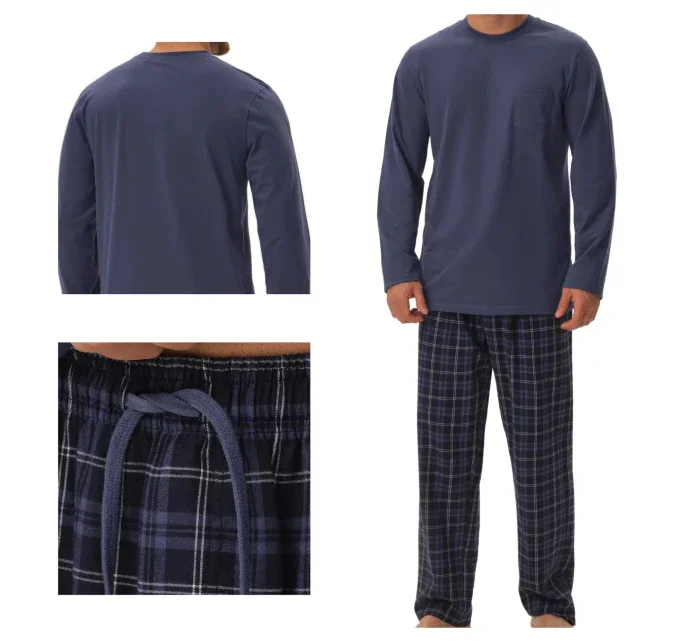 Pánské pyžamo light blue model 20716429 - Henderson Pánské pyžamo light blue model 20716429 - Henderson