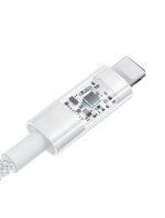 Baseus Gem 2,4A 2m kabel (bílý)