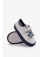 Dětské tenisky s přezkou bílo-modré Pennyn Dětské tenisky s přezkou bílo-modré Pennyn
