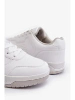 Pánské tenisky vyrobené z eko kůže bílé Radikalle