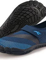 Plavecká obuv Agama tm. modrá-černá - AQUA SPEED