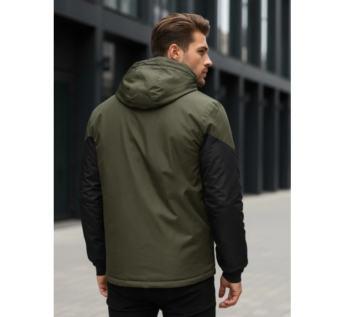 Pánská zelená bunda Dstreet TX5128