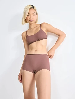 SLOGGI – GO Daily Cotton: 3× šortkové kalhotky z kartáčované organické bavlny Sloggi