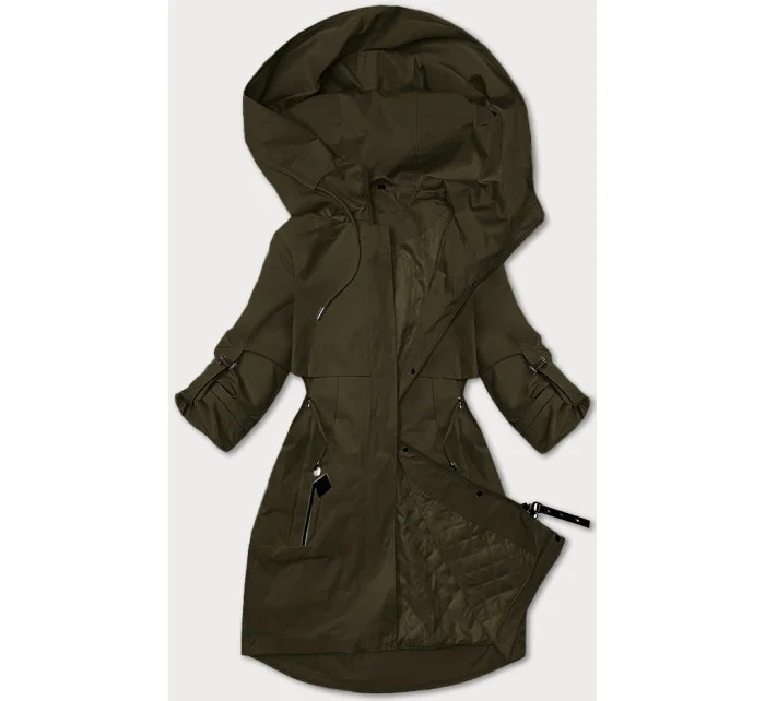 Dámská bunda typu větrovka v khaki barvě model 20867443 - S'WEST