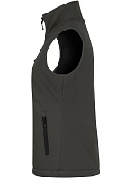 Padded Softshell Vest Women Dámská zateplená softshellová vesta model 22455045 dark grey - Clique Padded Softshell Vest Women Dámská zateplená softshellová vesta model 22455045 dark grey - Clique