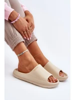 Lehké Dámské Sandály Big Star NN274A040 Béžové Lehké Dámské Sandály Big Star NN274A040 Béžové