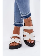 Dámské Pantofle S  Bílé model 21697767 - VINCEZA