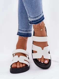 Dámské Pantofle S  Bílé model 21697767 - VINCEZA