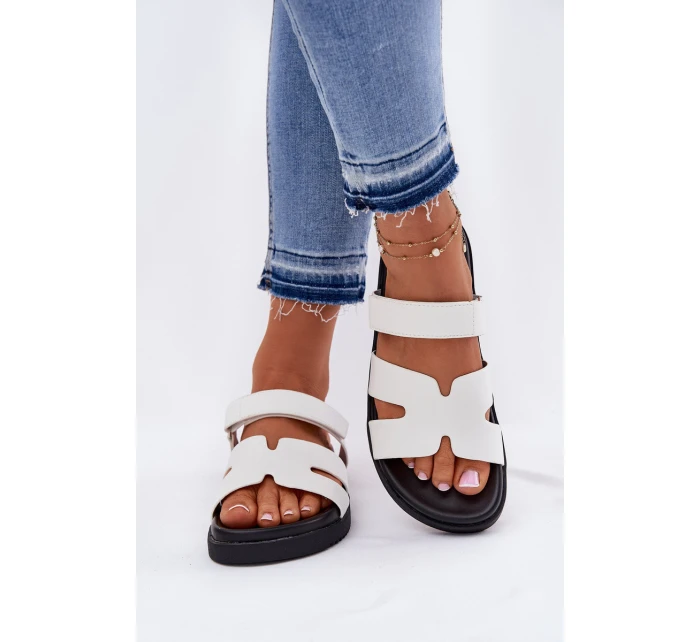 Dámské Pantofle S  Bílé model 21697767 - VINCEZA