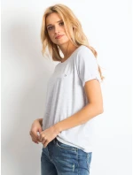 Tričko RV TS 4838.41P světle šedá Tričko RV TS 4838.41P světle šedá