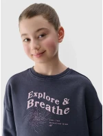 Dívčí cropped mikina 4F Dívčí cropped mikina 4F